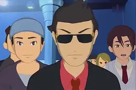 魔幻陀螺：玄海被幻创公司的人追，博士还以为化妆就能躲开