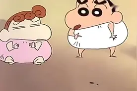 蜡笔小新 广志给小新小葵将恐怖故事，原型就是小新一家人视频封面