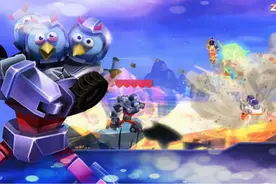 愤怒的小鸟变形金刚 胖红合体通天晓 一路火花带闪电暴打捣蛋猪视频封面