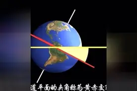 什么是黄赤交角？