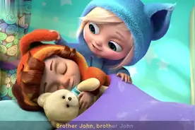 小孩早上懒床起不来怎么办？可以放这首英文歌《Brother John》哦视频封面
