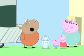 猪妈妈教佩奇如何扔垃圾，垃圾分类，小朋友你会吗视频封面