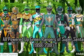 超级战队全部力量加成的绿色战士（1998-2018）视频封面