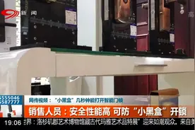 网传视频：“小黑盒”几秒钟能打开智能门锁视频封面