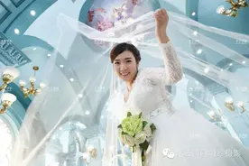 米兰国际婚纱摄影恭祝杜宁宁-刘静洁爱情甜蜜婚姻幸福!图片