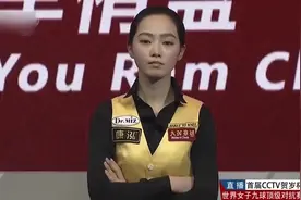 潘晓婷这击球动作超美，两位台球女神之间的对决！视频封面