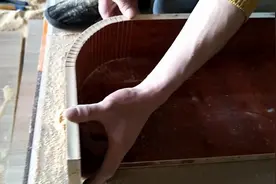 免漆板还能这样锯圆？成品好看，操作很简单！