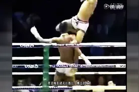 一肘子砸断腿！泰拳真特么狠图片