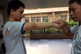 太极拳实战视频教学：出拳结构与发劲的关系图片