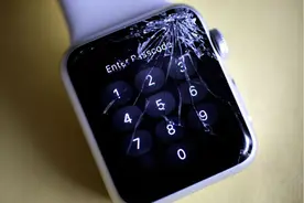 Apple Watch新买10日屏幕爆裂图片