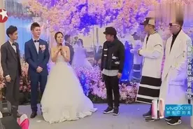 孙红雷他们误入婚礼现场，这对新人真的太幸福了，好羡慕啊视频封面