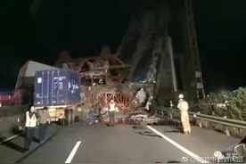 福建龙岩一在建高架桥断裂掉落：致7人受伤，已无被困人员图片