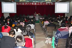 重医一院潼南医院召开2017年度工作计划汇报会图片