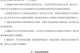 今年德州中考考啥？各学科命题原则、试题结构、样题全部公布图片