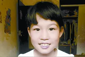 女孩曈曈顽强抗病魔图片