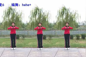 黑龙演唱《38度6》32步广场舞，简单好看