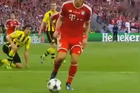 追忆经典：13年欧冠决赛拜仁VS多特蒙德，四年三进决赛拜仁终夺冠