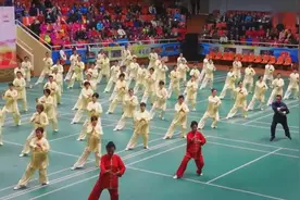 太原市第十一运动会开幕式杨氏太极拳协会杨斌等表演传统太极拳视频封面