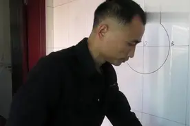 豪情木工教你画五角星，家居装饰吊顶必备技巧，简单快捷