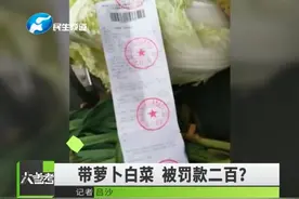 乘客带萝卜白菜坐大巴，司机被罚200元？交警：撤销处罚并道歉视频封面