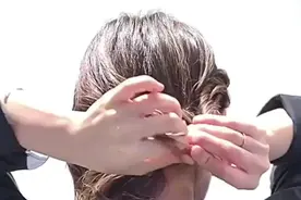 在家自己也能扎的气质发型，简单又大方