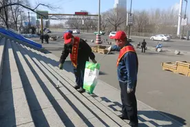 这伙儿铁路小青年的奉献 让吉林的春天充满阳光！图片