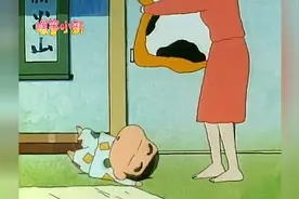 蜡笔小新妈妈找不到小新急坏了，最后竟然在这里找到了他！