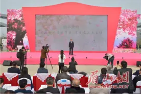 绿化全川樱漫眉山 首届眉山樱花节昨隆重开幕图片