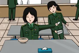 食堂吃饭也能“搞事儿”？这些军校学员我真的不熟图片