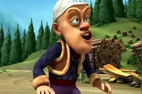 看光头强打篮球，能让你捧腹爆笑，强哥这技术