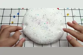 超简单详细的充气冰山制作教程，三种材料就能DIY,无硼砂