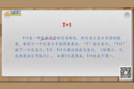 什么是T+1？股市基础知识视频封面
