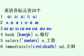 英语音标单词拼读快速入门：银行bank