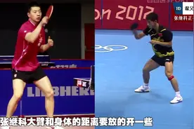 《湿父教球》第8集：张继科正手前冲弧圈球技术 乒乓球教学视频视频封面