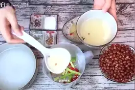 泡椒花生的家常做法，好吃
