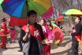 2017临县秧歌《风》2山西临县安业乡青塘沟村秧歌队拜年秧歌视频封面