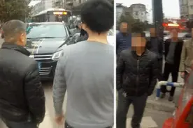 女子不认识前车自动伸缩后视镜 嫌对方挡道下车强掰将其掰断图片