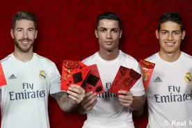 C罗领衔皇马球星送新春祝福图片