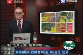 余杭宅地现场宣布暂停出让 保证金当日退还视频封面
