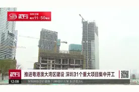 推进粤港澳大湾区建设 深圳31个重大项目集中开工视频封面
