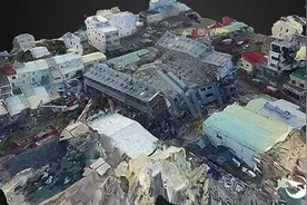 360°视角！台湾3D建模工程师还原地震灾区图片