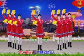 大众热门广场舞《全家福》动感十足，大气优美，好听好看附教学