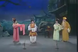 潮剧《火烧听月楼》选段，人已未多，那来朗书声图片