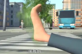 石老师的脚有股味道，修鞋子的师傅转过头去，无法忍受他的脚臭视频封面