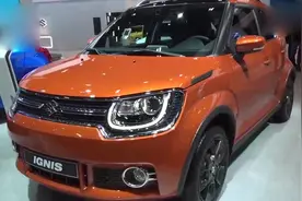 车展实拍全新铃木Ignis，你们喜欢这台车吗？视频封面