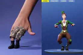 Fortnite舞蹈挑战赛手指突破舞