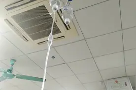 打工夫妻的爱情：老公感冒打针，打工妹全程陪同，暖心投食，真爱视频封面