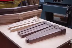 长视频：一张实木靠背椅的制作过程，椅子很精美过程更享受视频封面