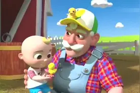 宝宝到爷爷的牧场，学习挤牛奶，看似简单做起来难呐