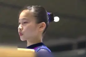 日本体操美少女，杉原爱子的平衡木表演，网友：这小姑娘真厉害视频封面